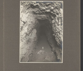 Cavernosità prodotte da crolli nella galleria