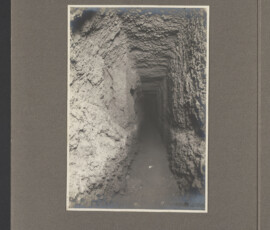Erosioni nella galleria dell'emissario