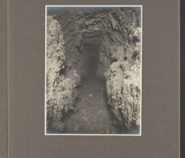 Erosioni nella galleria dell'emissario