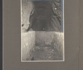 Dettaglio dell'interno della galleria