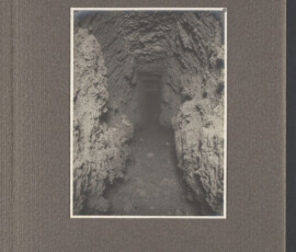 Erosioni nella galleria dell'emissario