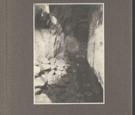 Frane e sedimenti nella galleria
