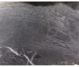 Tracce sulla roccia lasciate dagli strumenti di lavoro