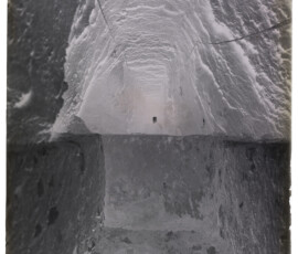 Tratto interno della galleria dell'emissario