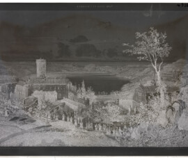 Veduta dell'abitato di Nemi