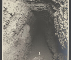 Cavernosità prodotte da crolli nella galleria