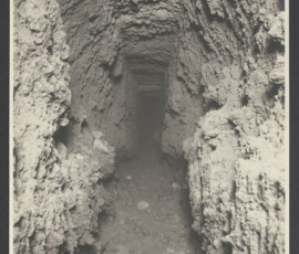 Erosioni nella galleria dell'emissario