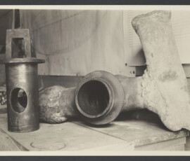 Rubinetto di bronzo proveniente dalla prima nave