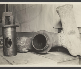 Rubinetto di bronzo proveniente dalla prima nave